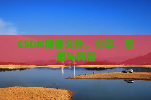 CSDN博客文件，分享、管理与利用
